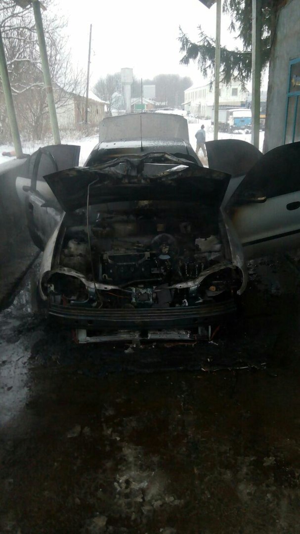 пожар автомобиль