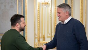 Говорили о конфискации активов РФ, – Зеленский встретился с генеральным секретарем Организации экономического сотрудничества и развития (ОЭСР) Корманом