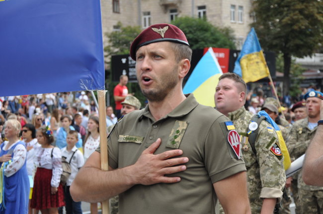 Марш захисників України відбувся в центрі Києва 72