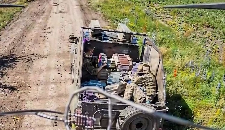 Phoenix border guards destroyed occupiers’ tank, ground robot, guns and logistics in four directions. VIDEO