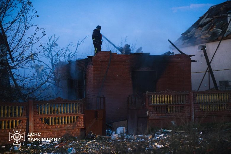 Харьковская область после обстрела