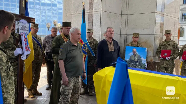 Прощання з Валентином Коренчуком