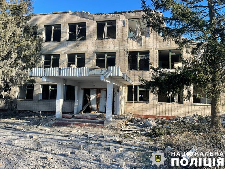 Обстріл школи у Херсонській області