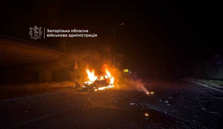 РФ атакувала міст через Дніпро у Запоріжжі: п’ятеро постраждалих (оновлено). ФОТО