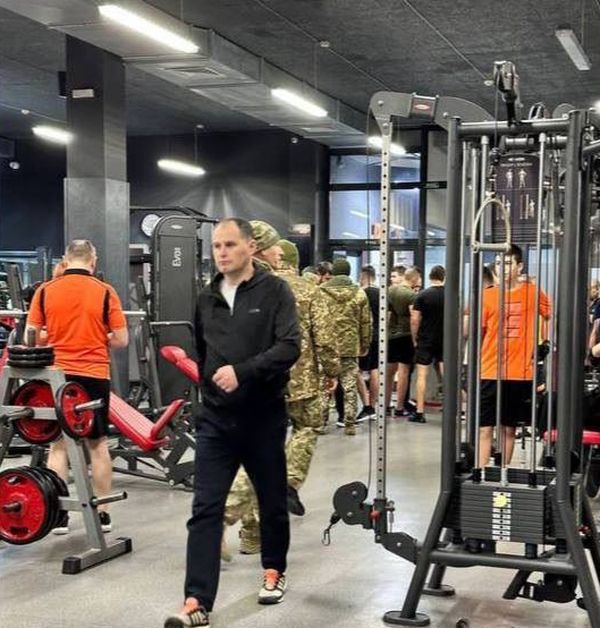 Employees of Military Recruitment Centre visited gym in Uzhhorod 02