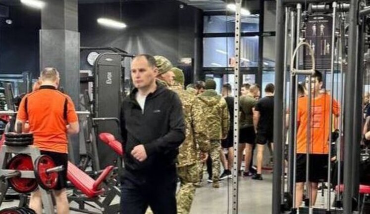 Employees of Military Recruitment Centre visited gym in Uzhhorod. VIDEO&PHOTOS