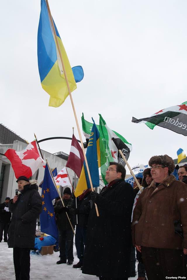 митинг канада