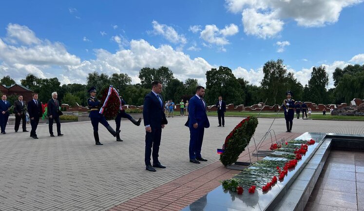 Террорист Пушилин приехал в Беларусь: Заявил, что пора "освобождать" Киев, Днепр, Харьков и другие украинские города. ФОТО