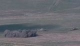Война в Нагорном Карабахе: Минобороны Армении обнародовало кадры уничтожения азербайджанских танков. ВИДЕО