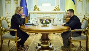 Зеленський провів зустріч із Каллас: Обговорили потреби України в системах ППО. ВIДЕО (доповнено)