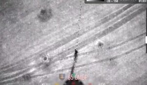 Occupier crawled on all fours for more than half kilometer and then was eliminated by accurate grenade drop in Zaporizhzhia. VIDEO