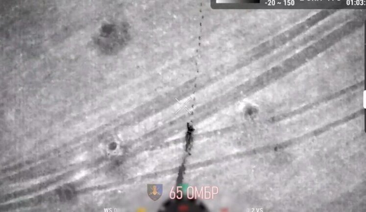 Occupier crawled on all fours for more than half kilometer and then was eliminated by accurate grenade drop in Zaporizhzhia. VIDEO