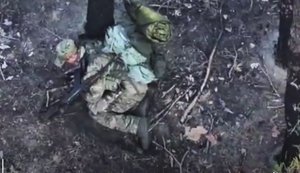 Оператори дронів 63-ї ОМБр знищили більше двох десятків окупантів на Лиманському напрямку. ВIДЕО
