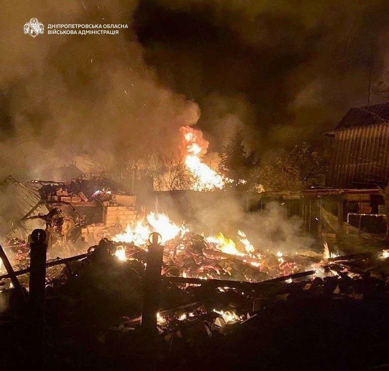 Обстрел Днепропетровской области