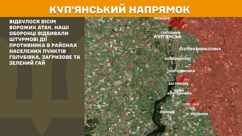 Ситуація на Куп’янському напрямку за добу