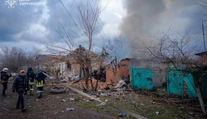 Five people, including three children, were injured as result of Russian Federation’s strike on Zolochiv in Kharkiv region. PHOTOS