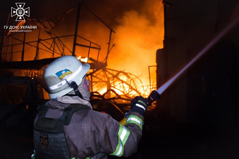 Consequences of drone attacks in Kharkiv and region: 5 fires broke out 07