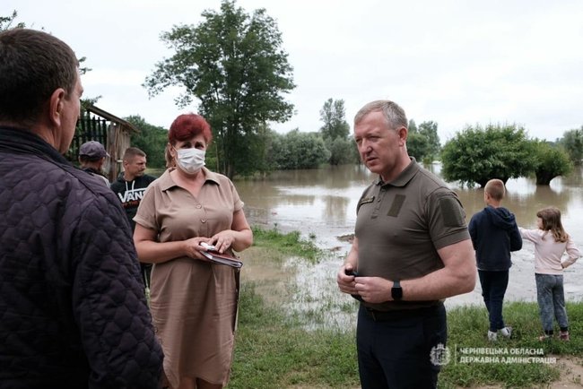 На Буковине 28 населенных пунктов подтоплены, 9 - без газа, 5 - без света, - ОГА 07 На Буковине 28 населенных пунктов подтоплены, 9 - без газа, 5 - без света, - ОГА 07