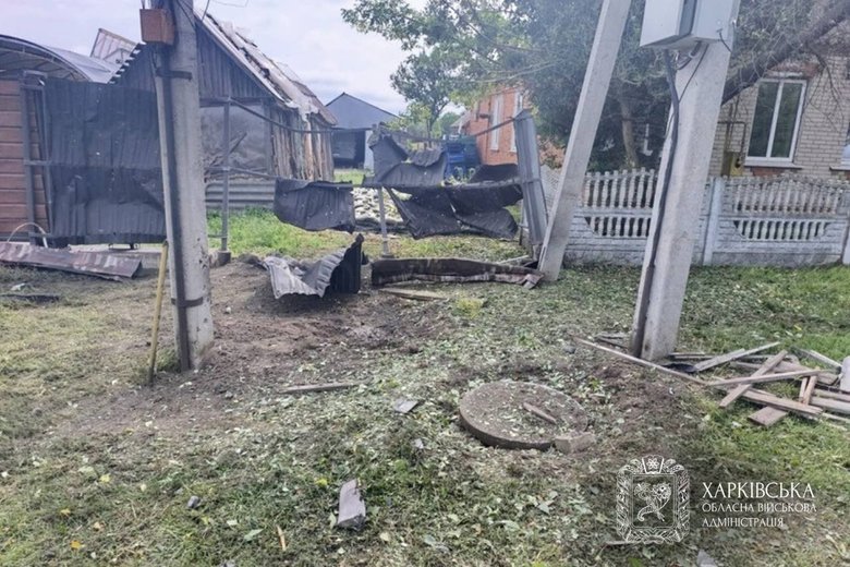 Удар по Харківщині