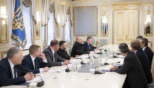 Зеленський зустрівся з радниками лідерів Великої Британії, Німеччини, Франції та Італії: обговорили напрацювання гарантій безпеки