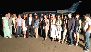 Аэропорт Николаева принял первый за 13 лет регулярный внутренний рейс. ФОТОрепортаж