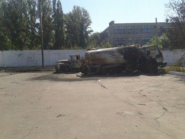 шахтерск обстрелы
