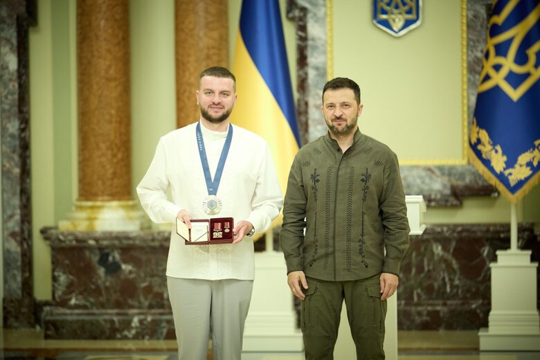 Зеленський нагородив орденами українських призерів Олімпійських ігор
