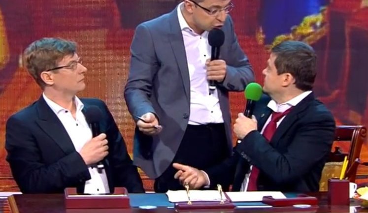 Как увольняли Коломойского. Эксклюзивное видео "Квартала-95". ВИДЕО