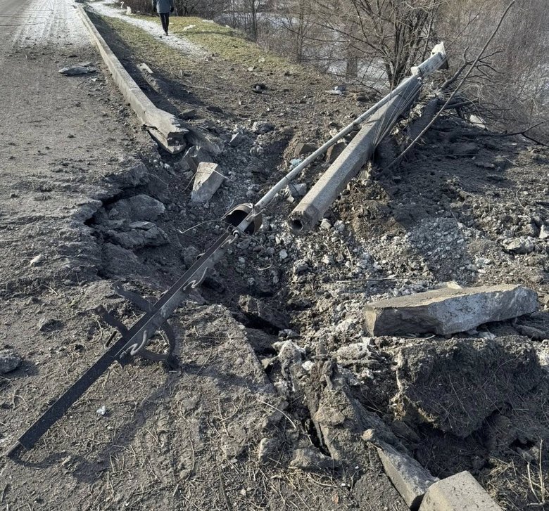 Удар РФ по Словʼянську