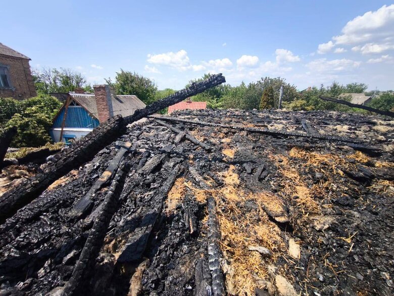 Shelling of the Nikopol region on 3 June
