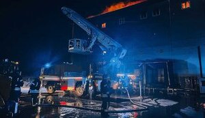 Російські безпілотники знищили склад "Сільпо". Втрачено товарів на 400 мільйонів. ФОТОрепортаж