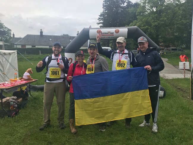Команда українських військовослужбовців і ветеранів завоювала чотири золоті медалі на міжнародних змаганнях у Шотландії 04
