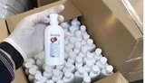Поліція Київщини вилучила підроблених антисептиків на 320 тис.: продаж здійснювався через Telegram. ФОТОрепортаж