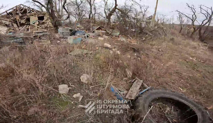 Third SAB liberated settlement of Nadiia in Luhansk region. VIDEO