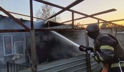 Shelling of Nikopol region on 13 May