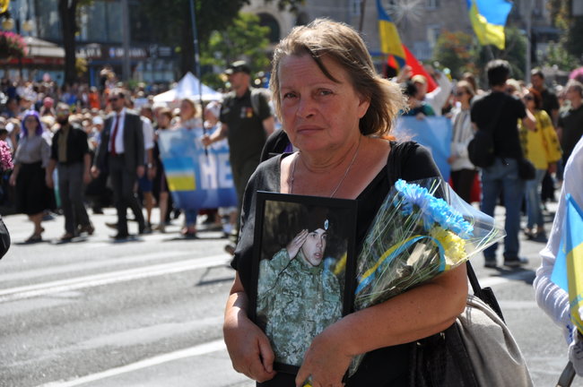 Марш захисників України в Києві завершився 28