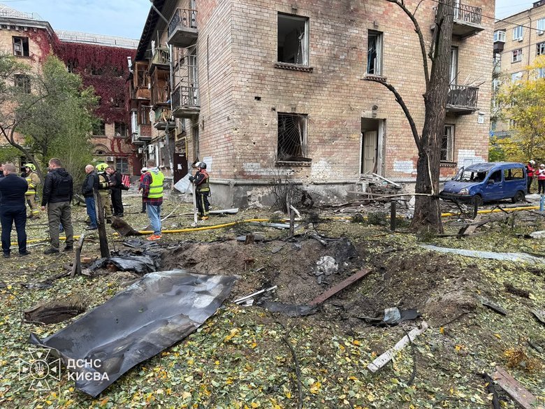 Вибухи у Києві 15 жовтня: місто під атакою реактивних БпЛА