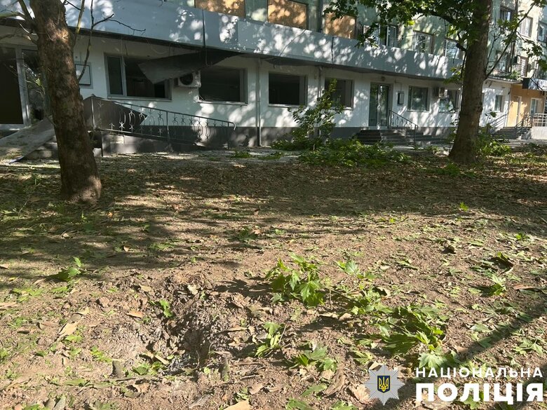 Наслідки обстрілу Херсонщини