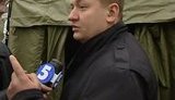 Охранники Азарова на Майдане сломали камеру 5-го канала. ВИДЕО.