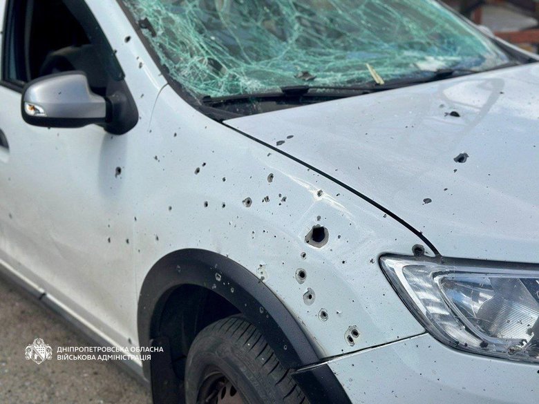 орожий обстріл Дніпровського району: є жертва та поранений