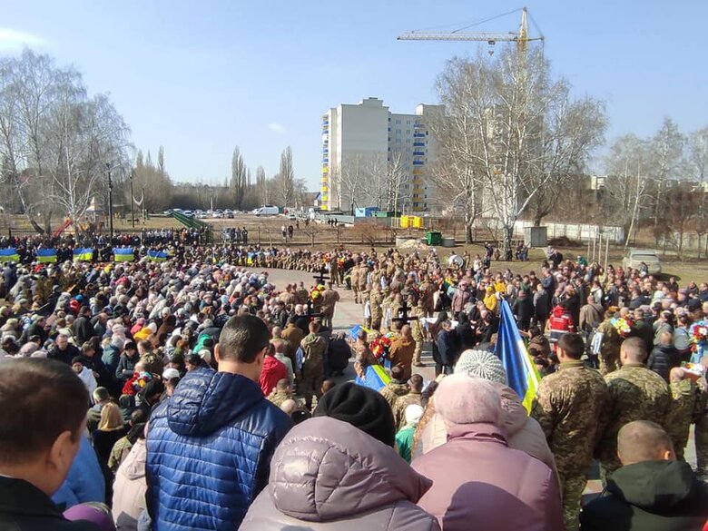In Konotop, farewell to six territorial defense soldiers killed in Donetsk region 08