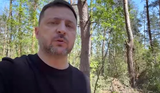 Зеленський про удари по рф на 9 травня