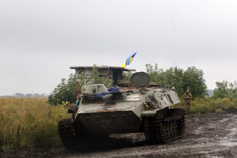 Українські воїни затрофеїли техніку окупантів на Харківщині 12