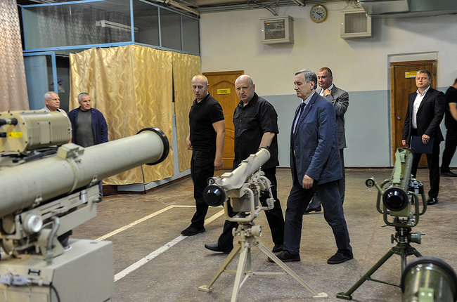 New most advanced missile weapons presented to NSDC Secretary Turchynov 10