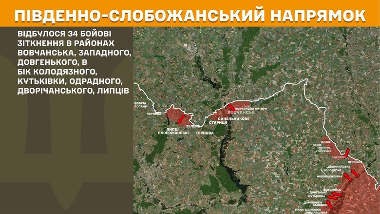 Фронт Украины: отчет о суточных боевых действиях