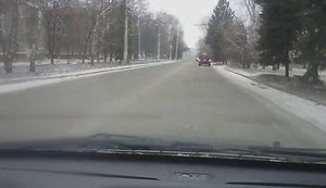 Dashboard camera recorded shelling of Kramatorsk. VIDEO
