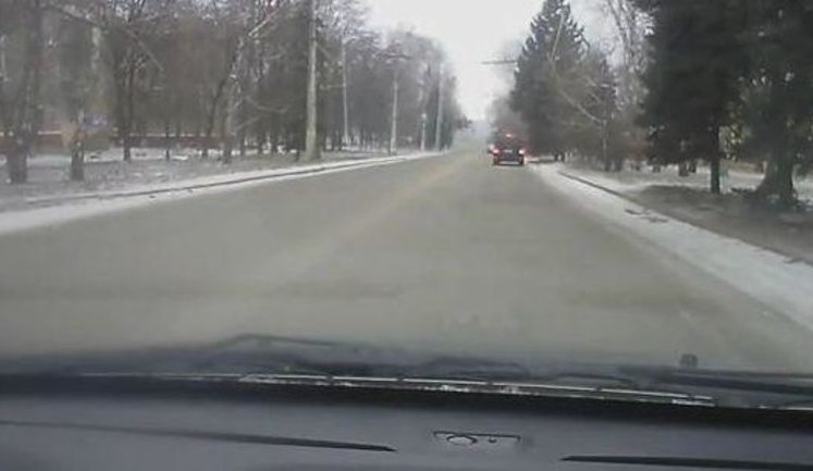 Dashboard camera recorded shelling of Kramatorsk. VIDEO