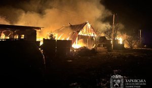 Nine settlements in Kharkiv region under attack by Russian Federation: four injured, damage reported. PHOTO