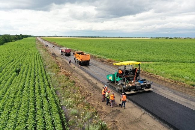 На трасі Н-23 в Дніпропетровській області почалося Велике Будівництво 07