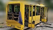 Окупанти вдарили по маршрутці в Херсоні